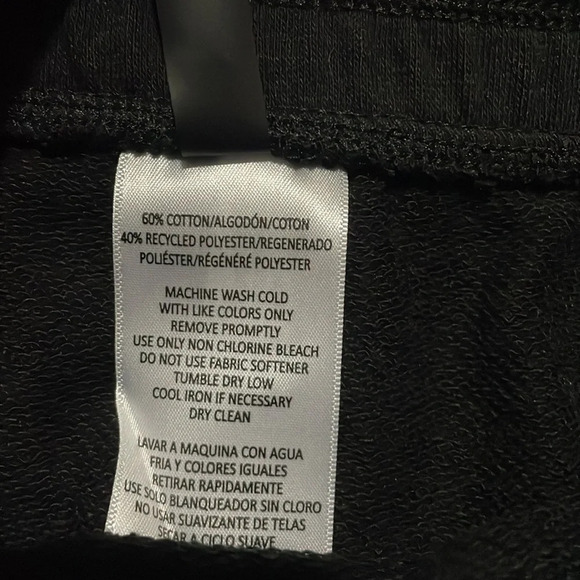 Calvin Klein Side Stripe Athletic mini Skirt Drawstring Size S Black Active - Picture 11 of 13